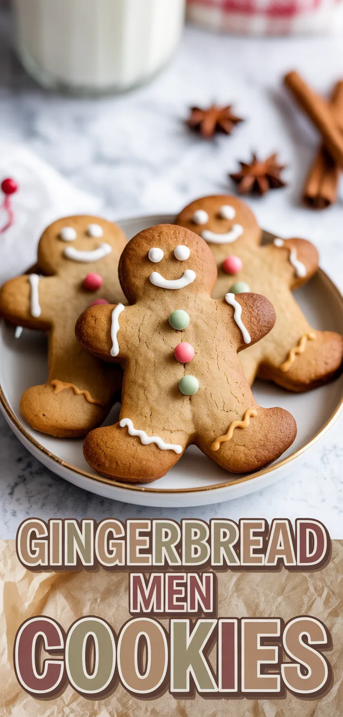 Gingerbread Men Cookies Recipe