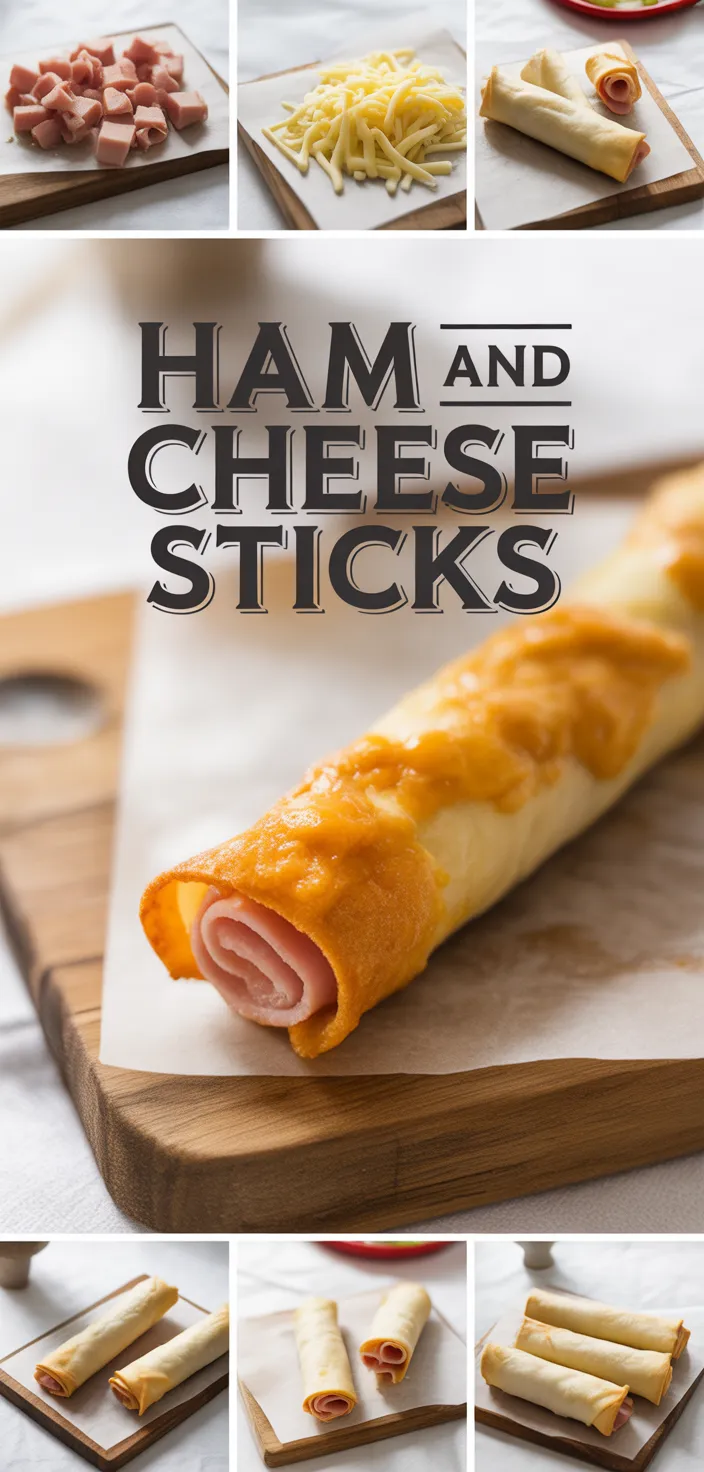 Ham And Cheese Sticks Recipe