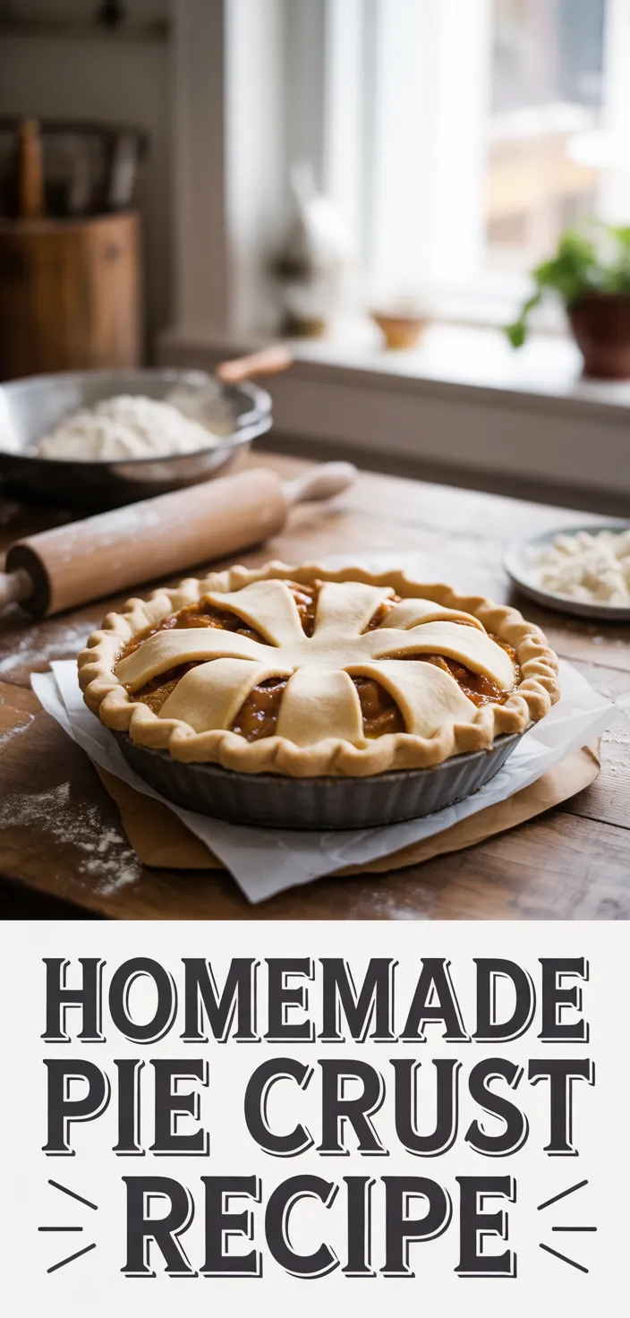 Homemade Pie Crust Recipe