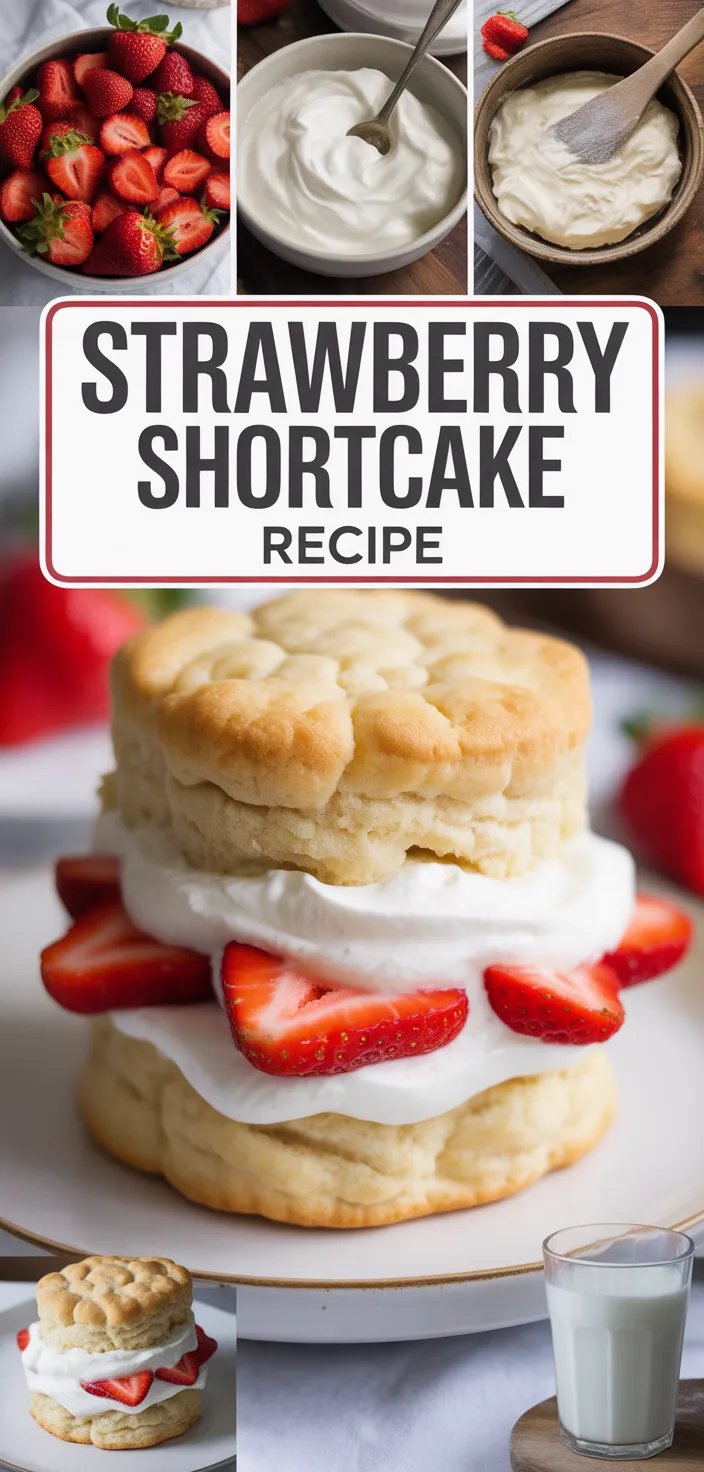 How To Make Strawberry Shortcake From The Food Charlatan. Recipe