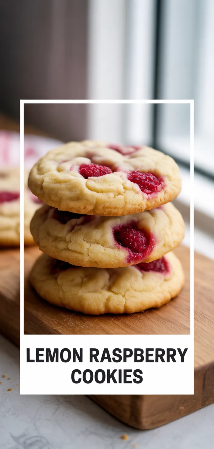 Lemon Raspberry Cookies Recipe