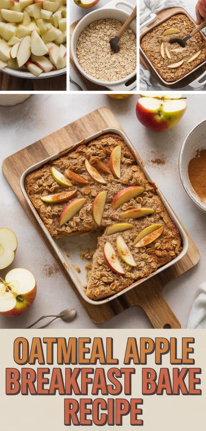 Oatmeal Apple Breakfast Bake Recipe