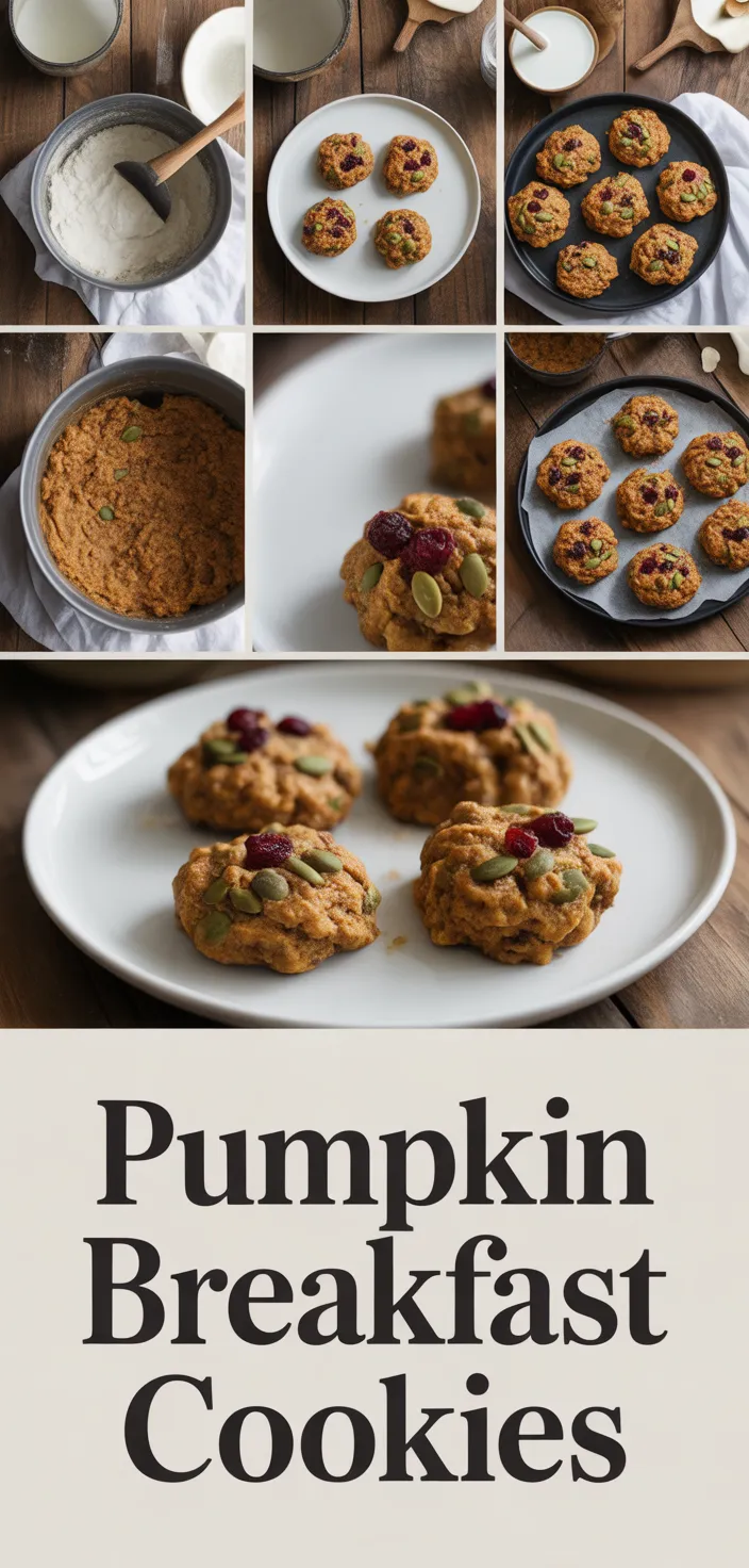 Pumpkin Breakfast Cookies Recipe