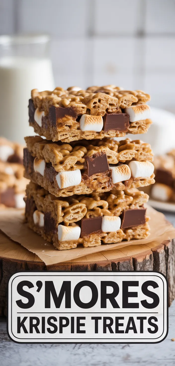 S'mores Krispie Treats Recipe