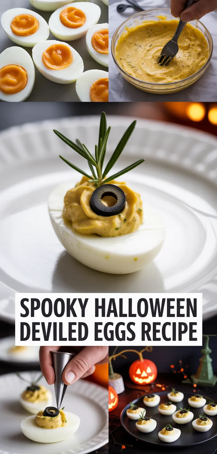 Spooky Halloween Deviled Eggs Recipe