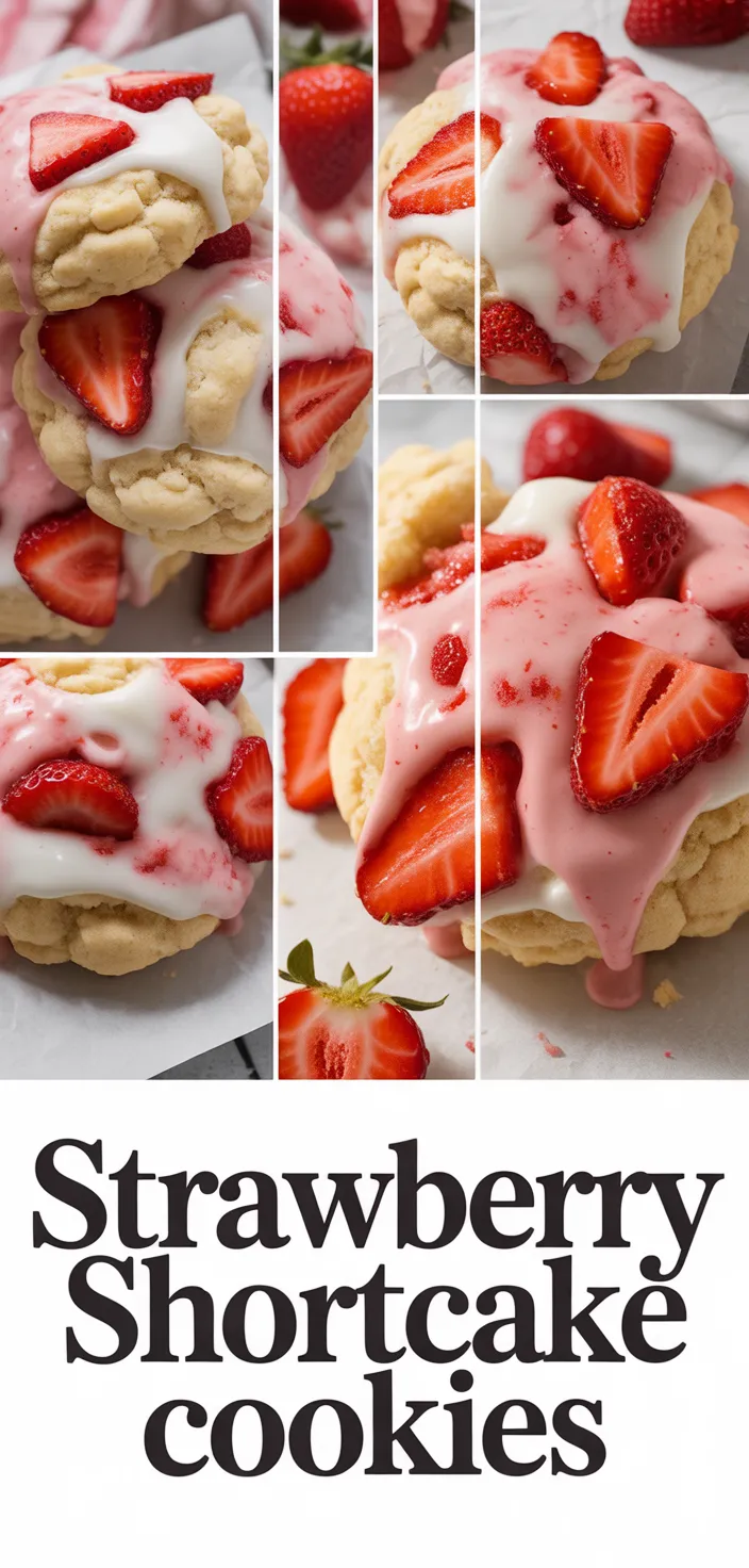 Strawberry Shortcake Cookies Recipe