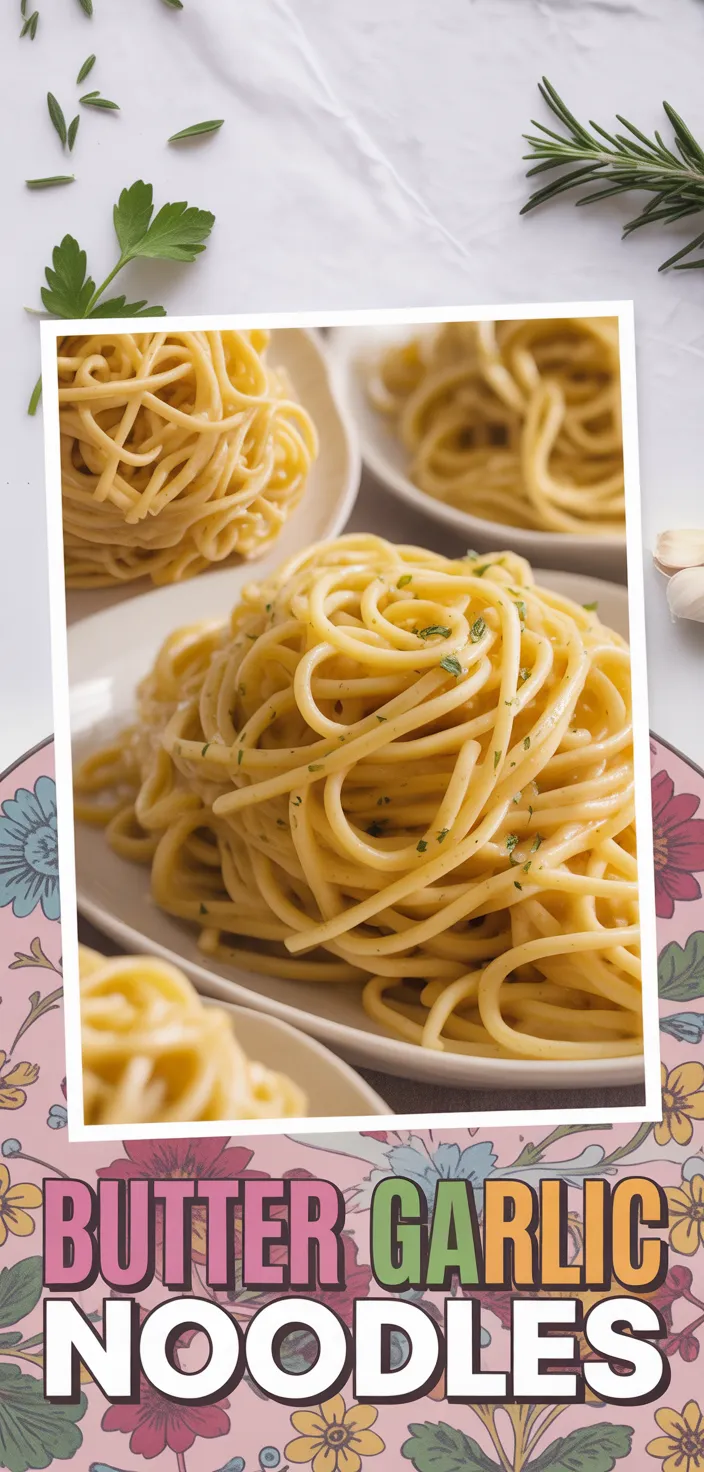 The Best Noodles With Butter And Garlic Recipe