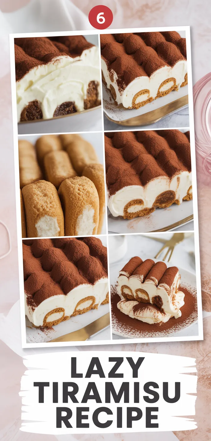 The Lazy Girl Super Easy Tiramisu Recipe