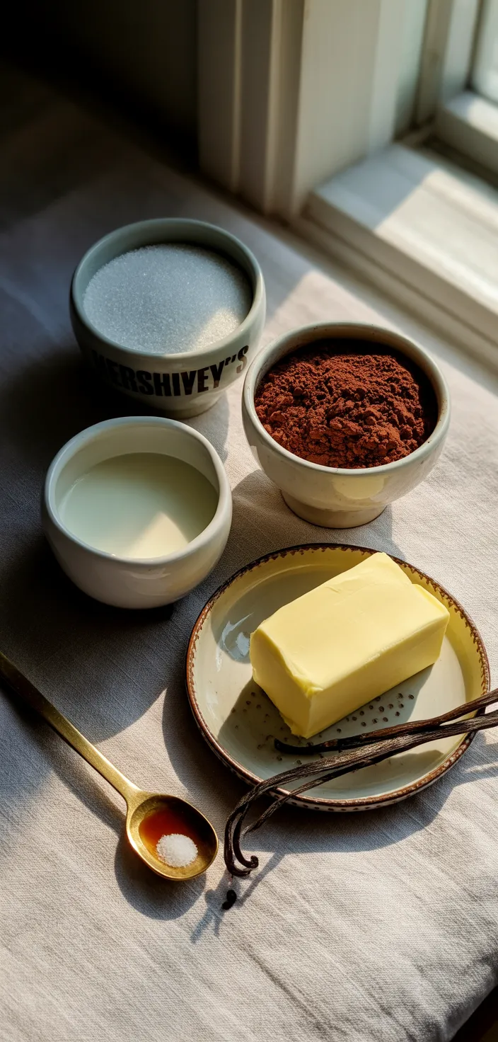 Ingredients photo for Hershey's Chocolate Fudge Recipe