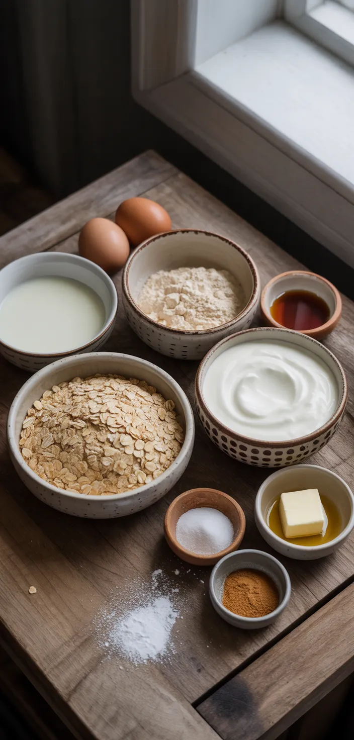 Ingredients photo for A Pancake That Powers Recipe
