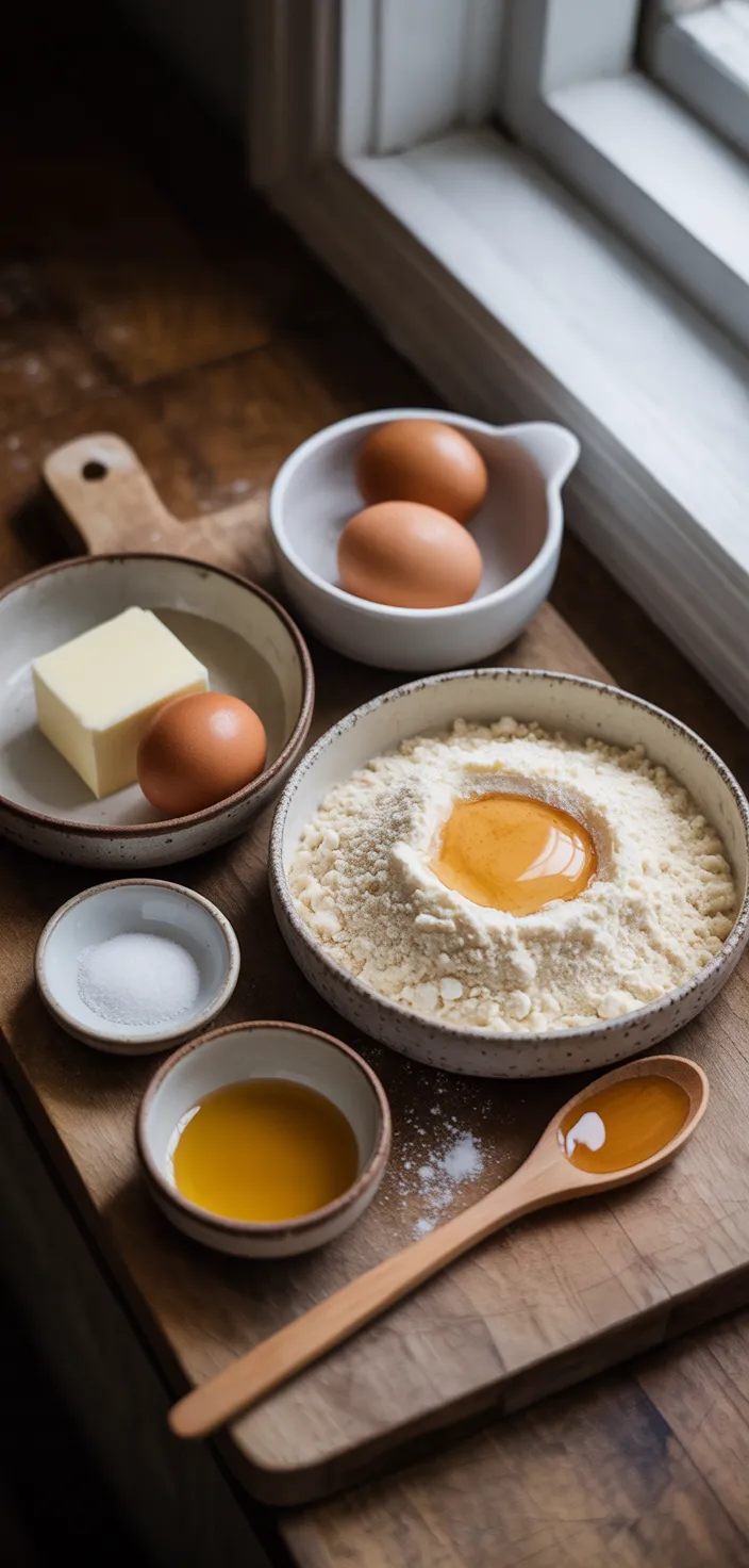 Ingredients photo for Almond Flour Pancakes Recipe