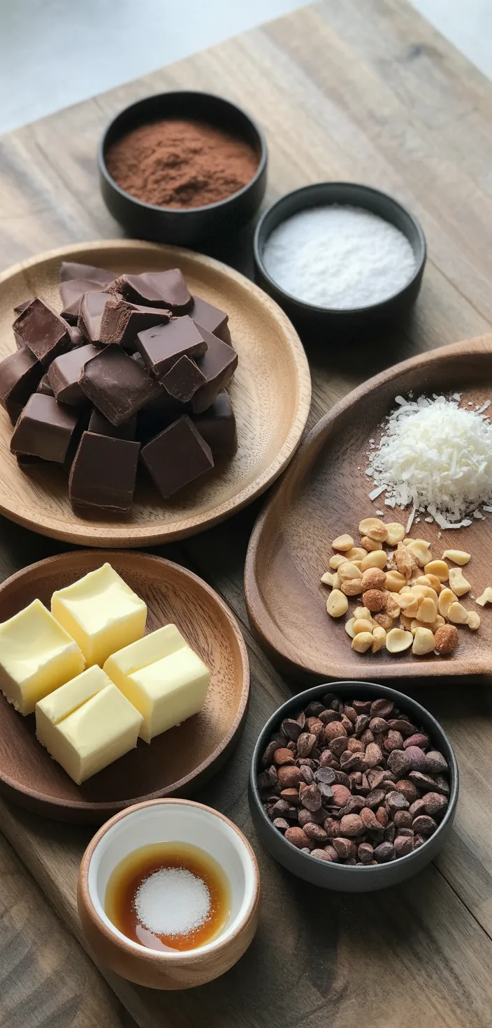 Ingredients photo for Chocolate Truffles Recipe