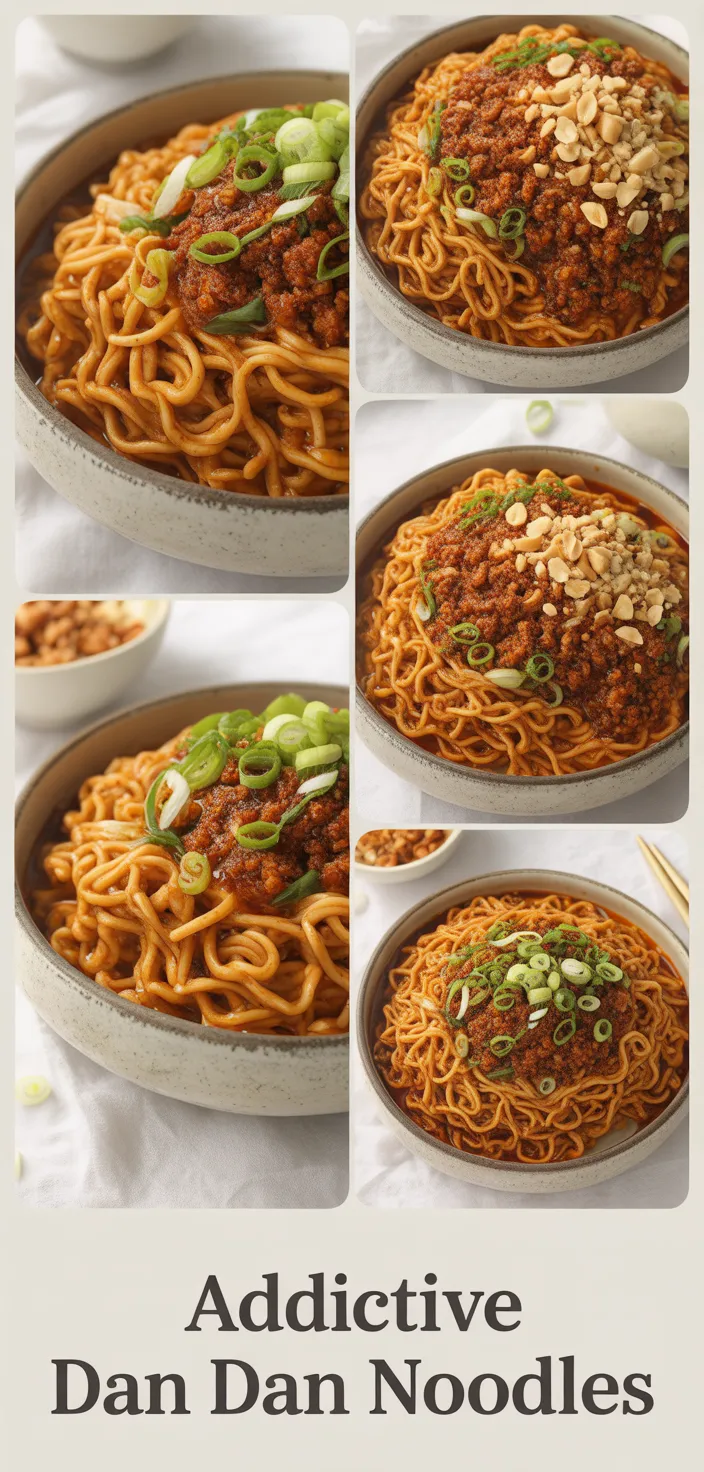 Addictive Dan Dan Noodles Recipe