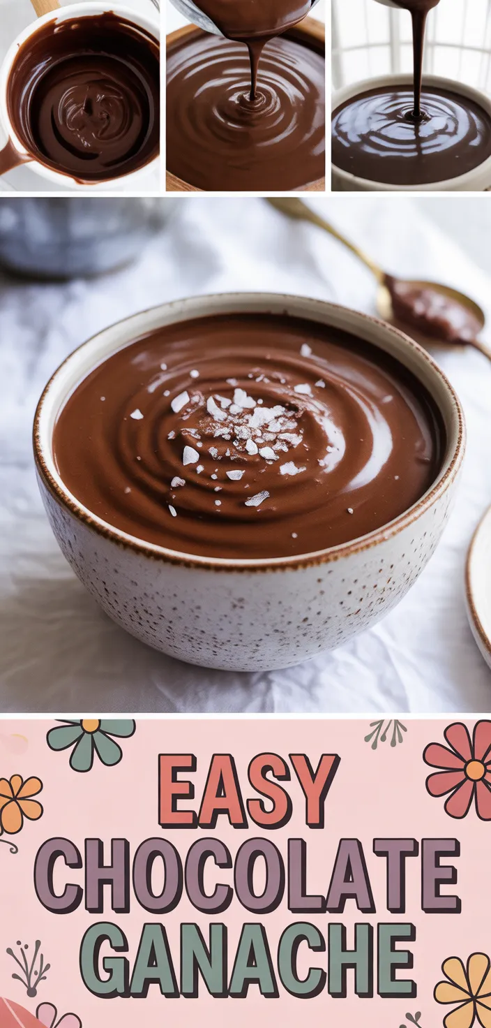 Easy Chocolate Ganache Recipe