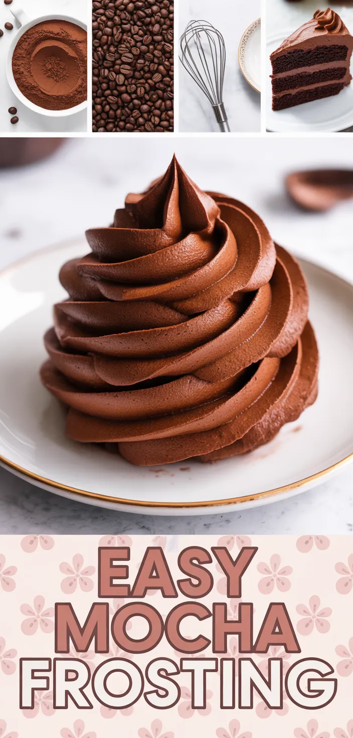 Easy Mocha Frosting Recipe