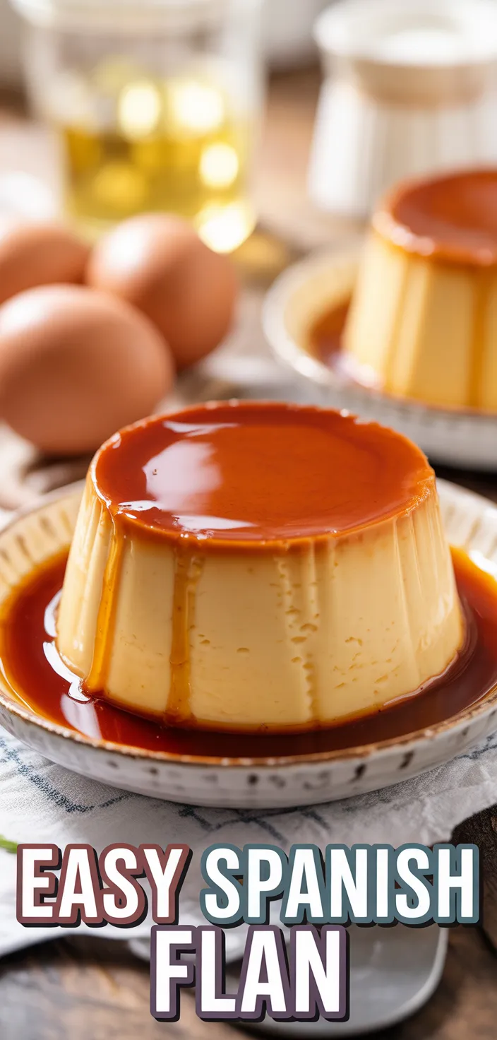 Easy Spanish Flan Recipe