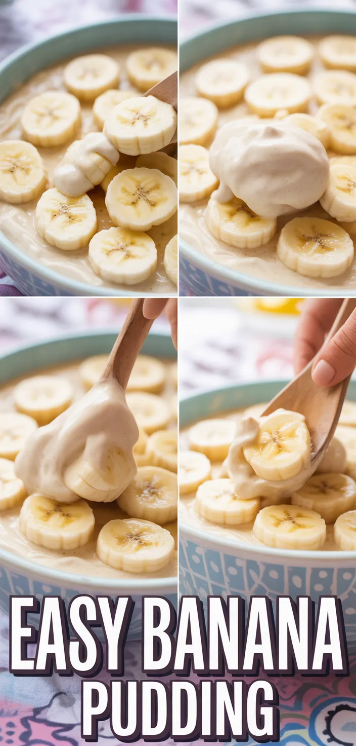 HOW TO MAKE EASY BANANA PUDDING Recipe