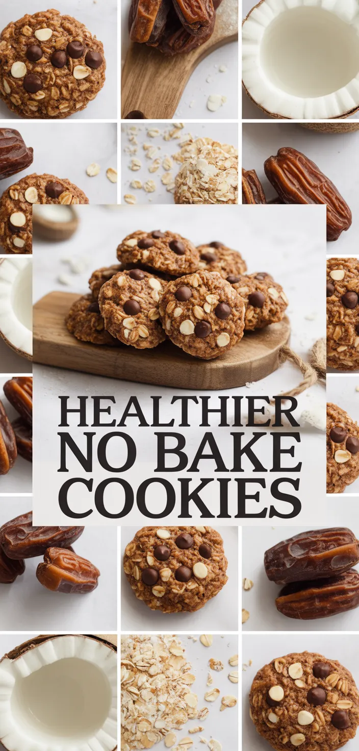 Healthier No Bake Cookies Recipe