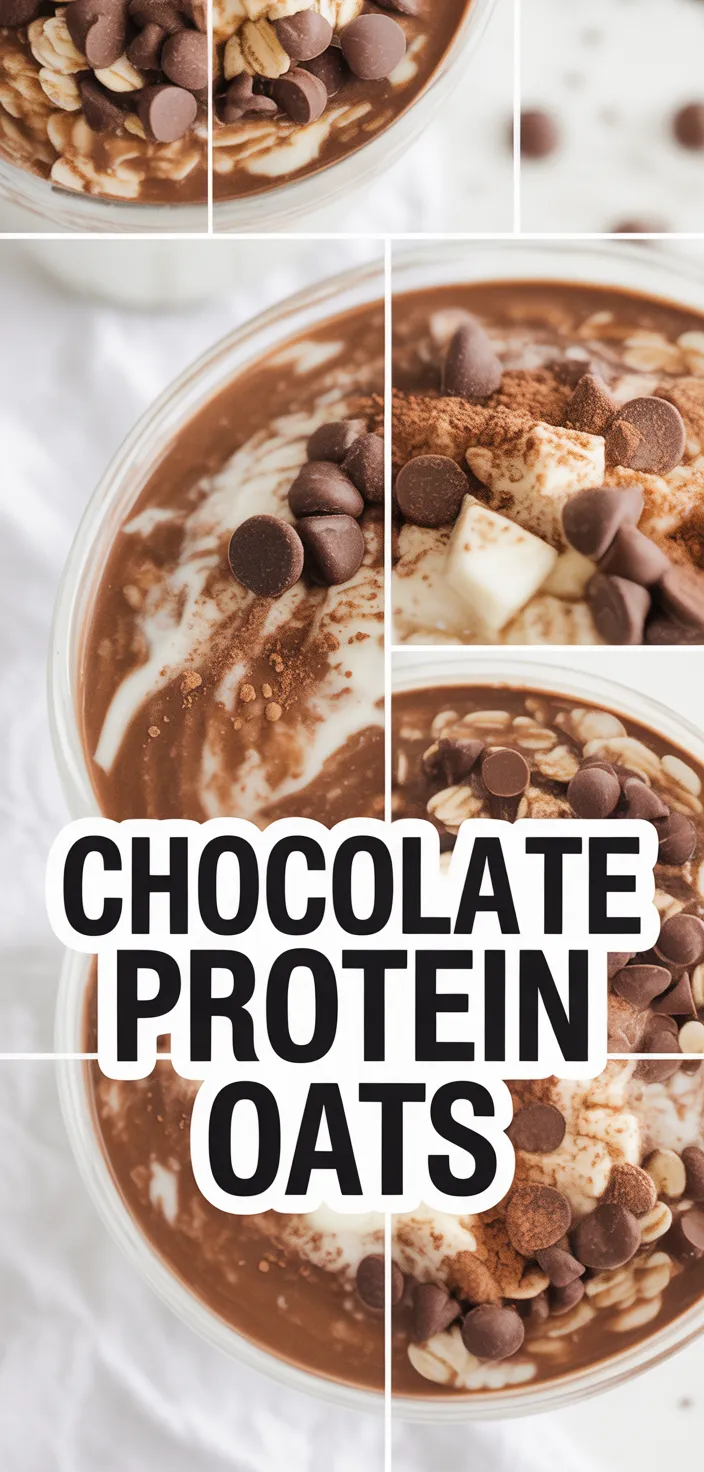 High Protein Chocolate Overnight Oats Recipe