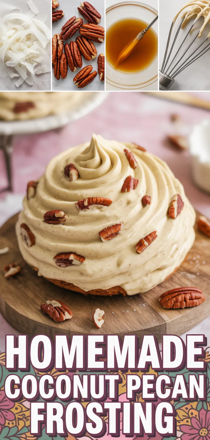 Homemade Coconut Pecan Frosting Recipe