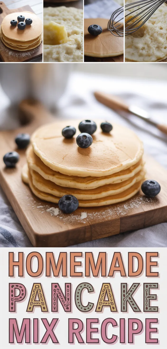 Homemade Pancake Mix Recipe