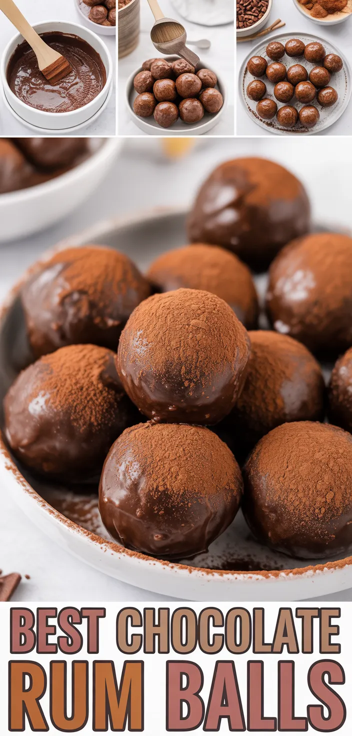 The Best Chocolate Rum Balls Recipe