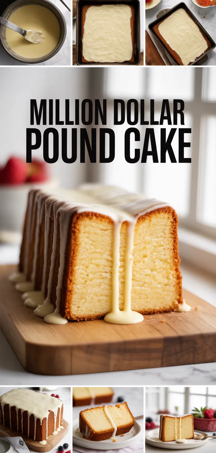 The Best Million Dollar Pound Cake Recipe