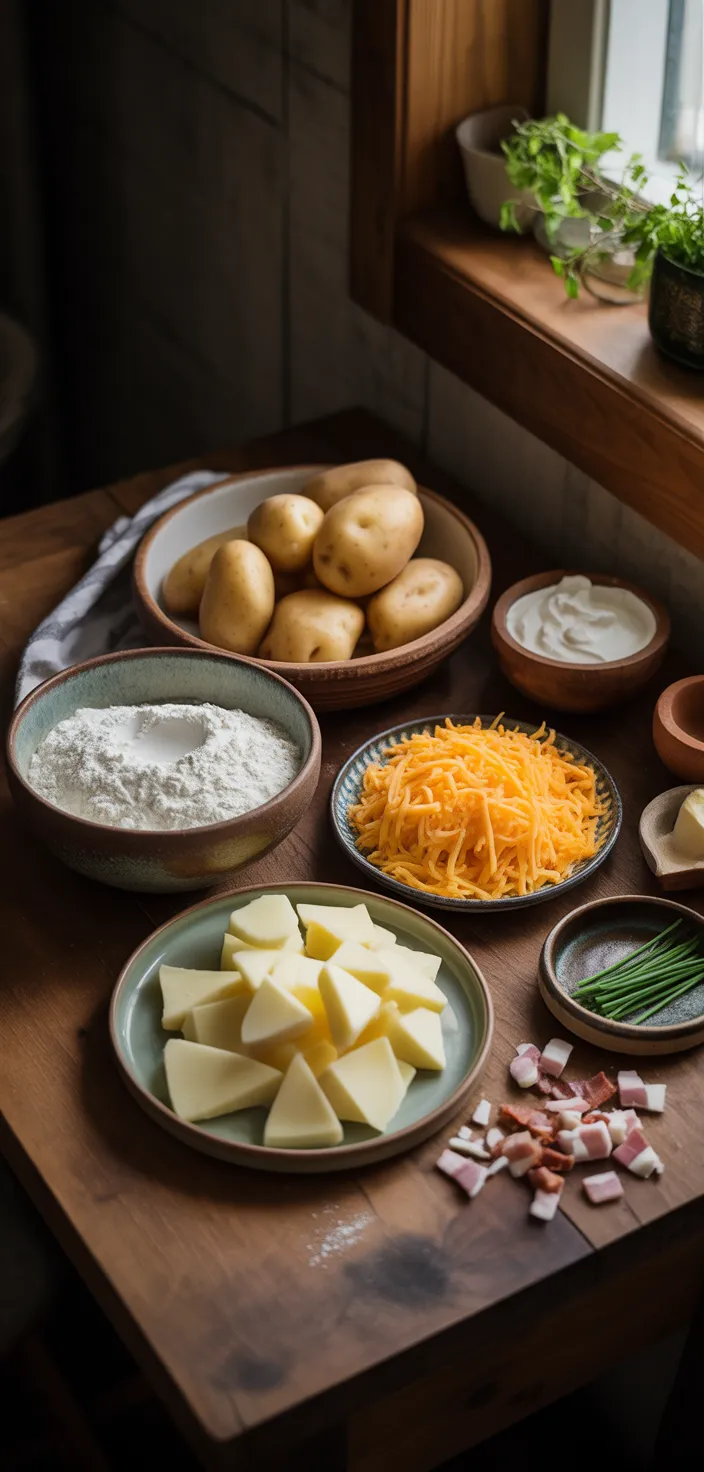 Ingredients photo for Pierogi Recipe