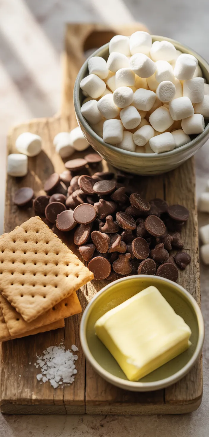 Ingredients photo for S'mores Dip Recipe