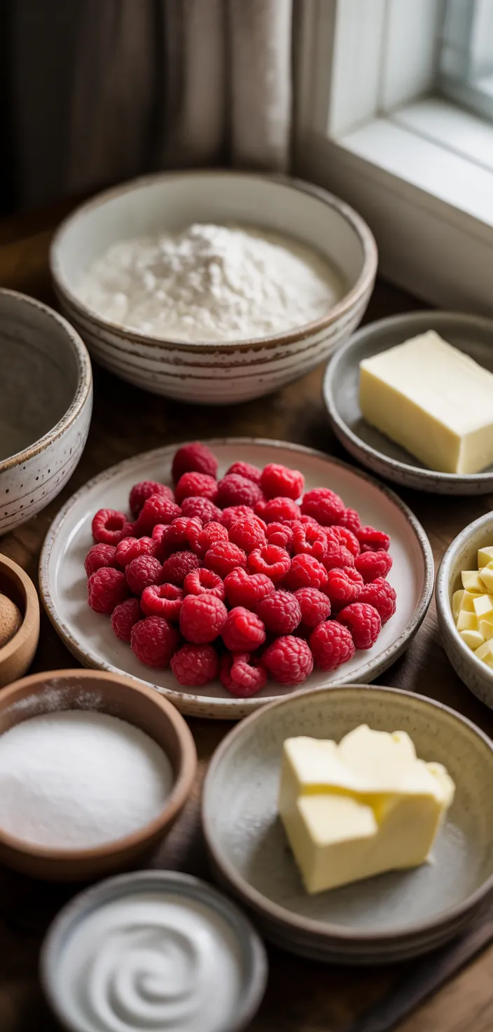 Ingredients photo for White Chocolate Raspberry Dream Cake Recipe Revealed