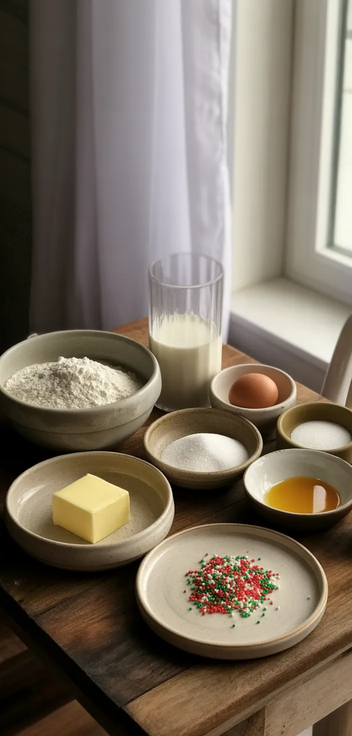 Ingredients photo for Christmas Pancakes Recipe