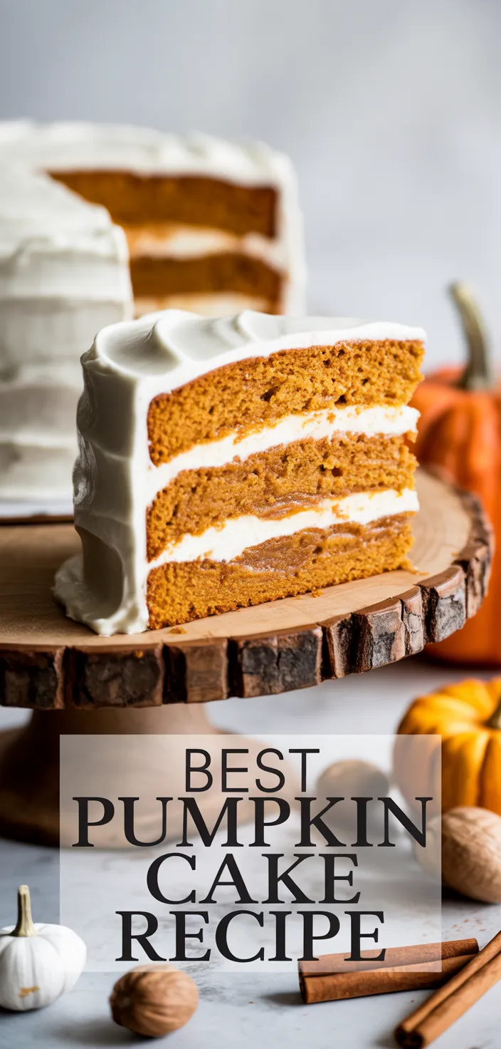 A photo of Best Pumpkin Cake Recipe
