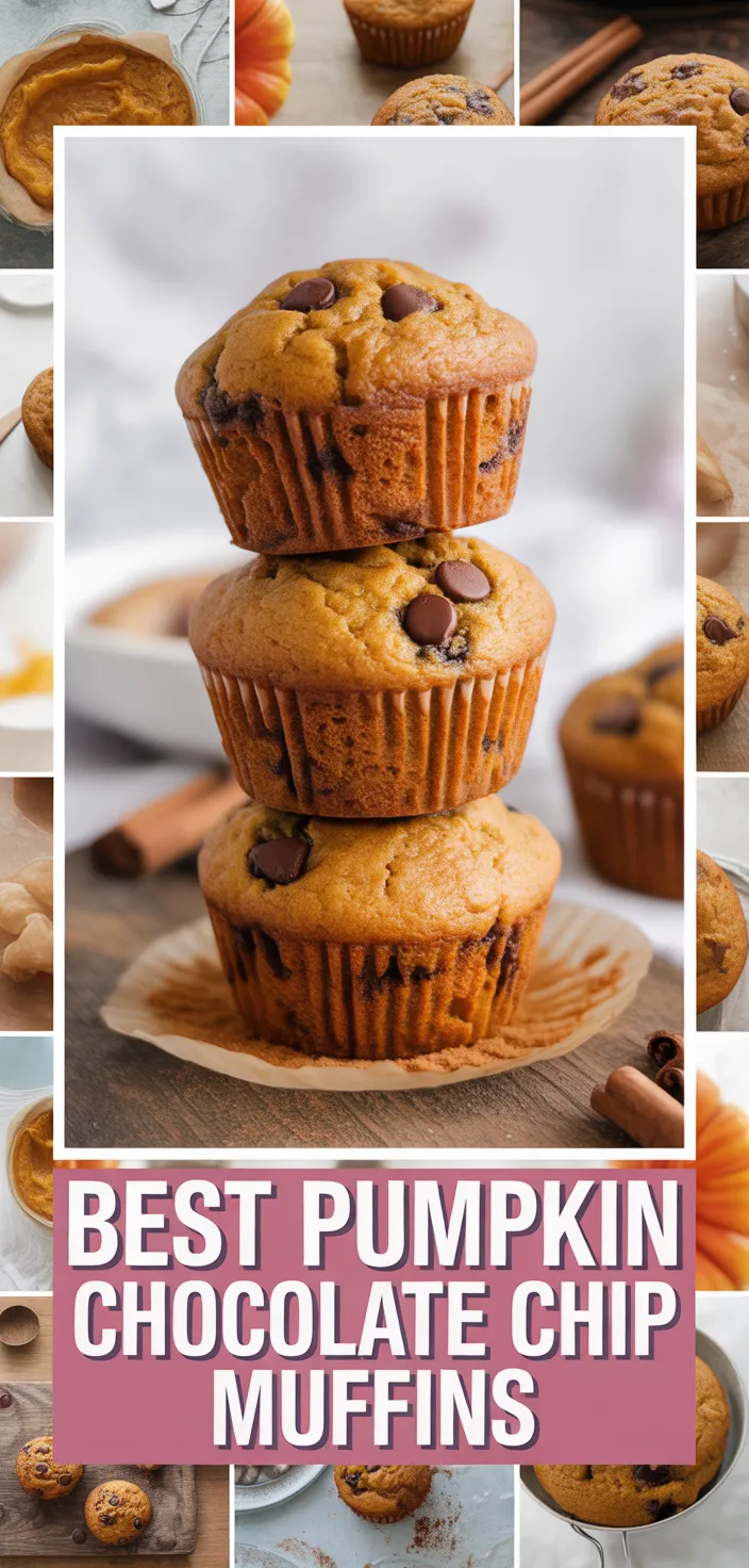 Best Pumpkin Chocolate Chip Muffins Recipe