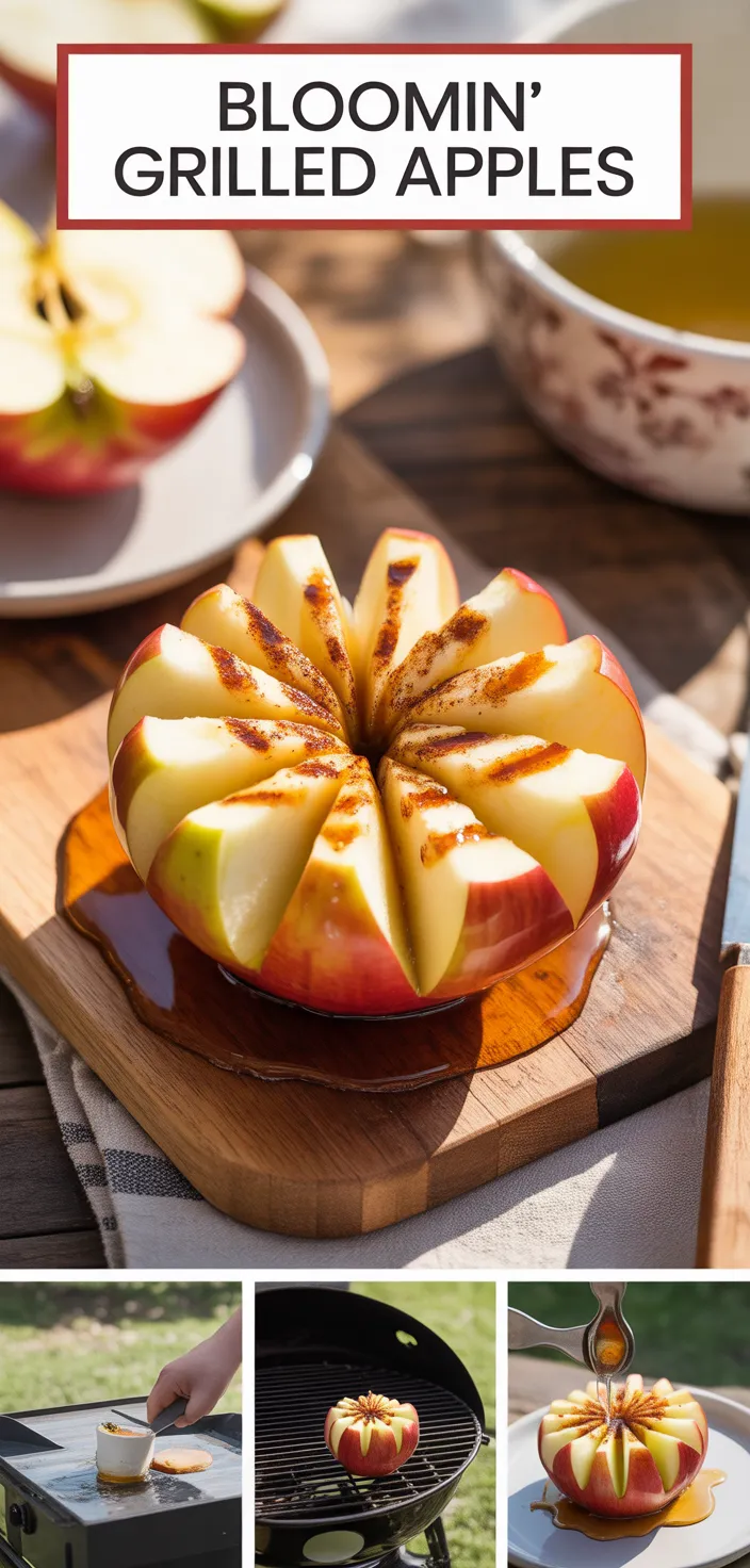 A photo of Bloomin' Grilled Apples Will Slay Any Summer BBQ Recipe