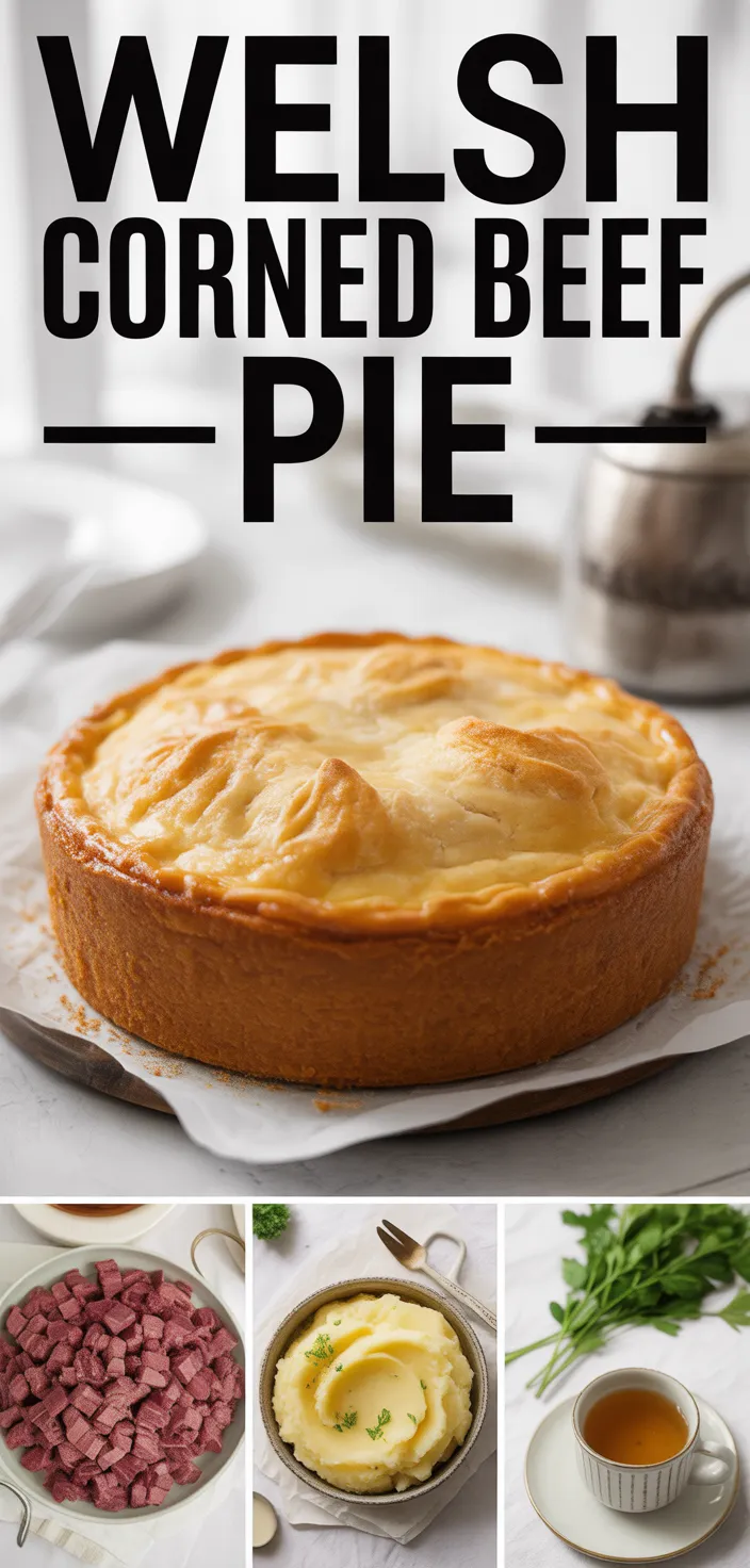 A photo of Corned Beef Pie – A Welsh Classic (new Recipe)