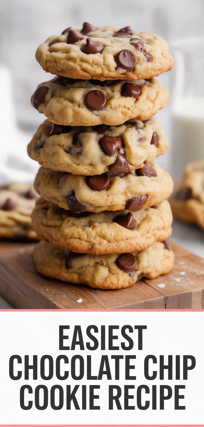 Easiest Chocolate Chip Cookie Recipe