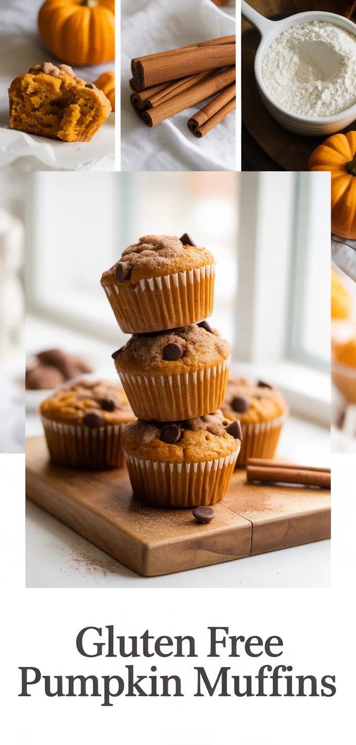 A photo of Gluten Free Pumpkin Muffins Recipe