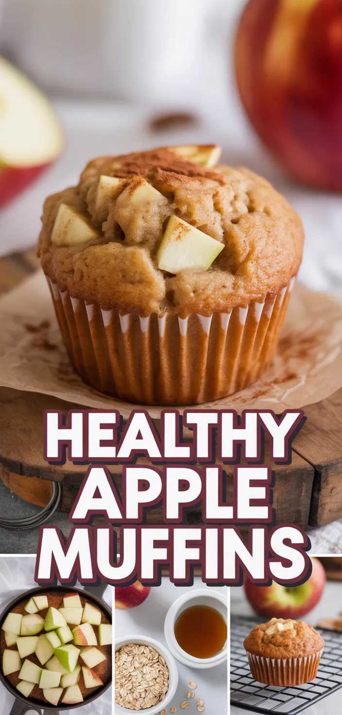 A photo of Healthy Apple Muffins Recipe