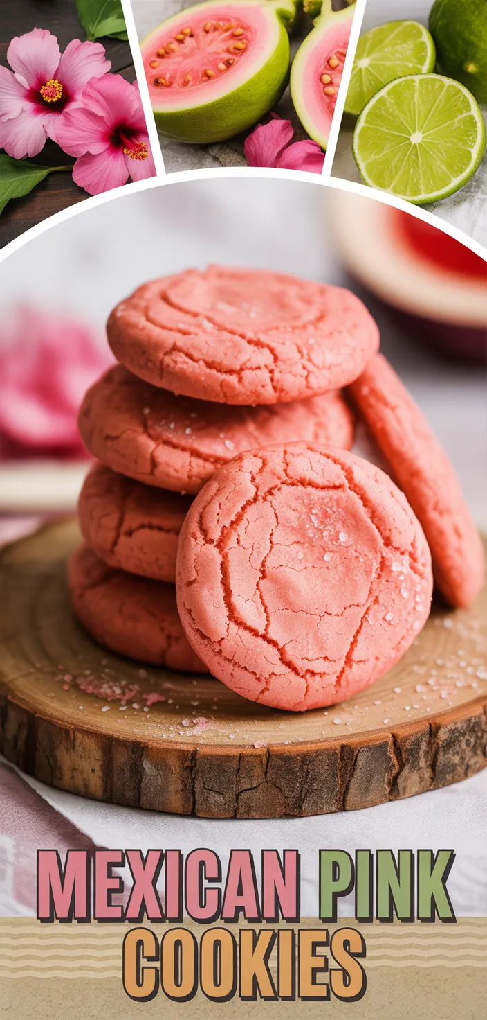 Mexican Pink Cookies Recipe