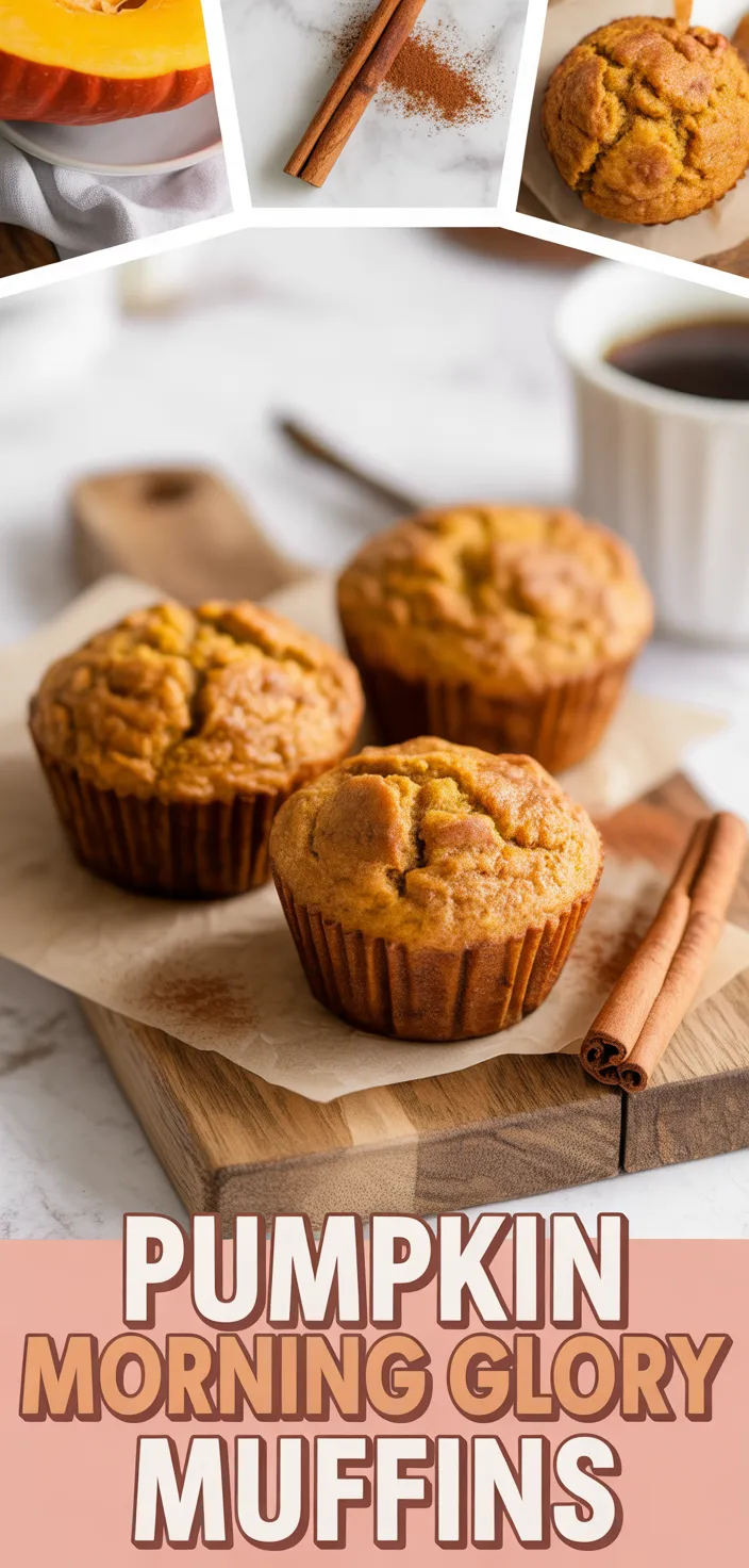 Pumpkin Morning Glory Muffins Recipe