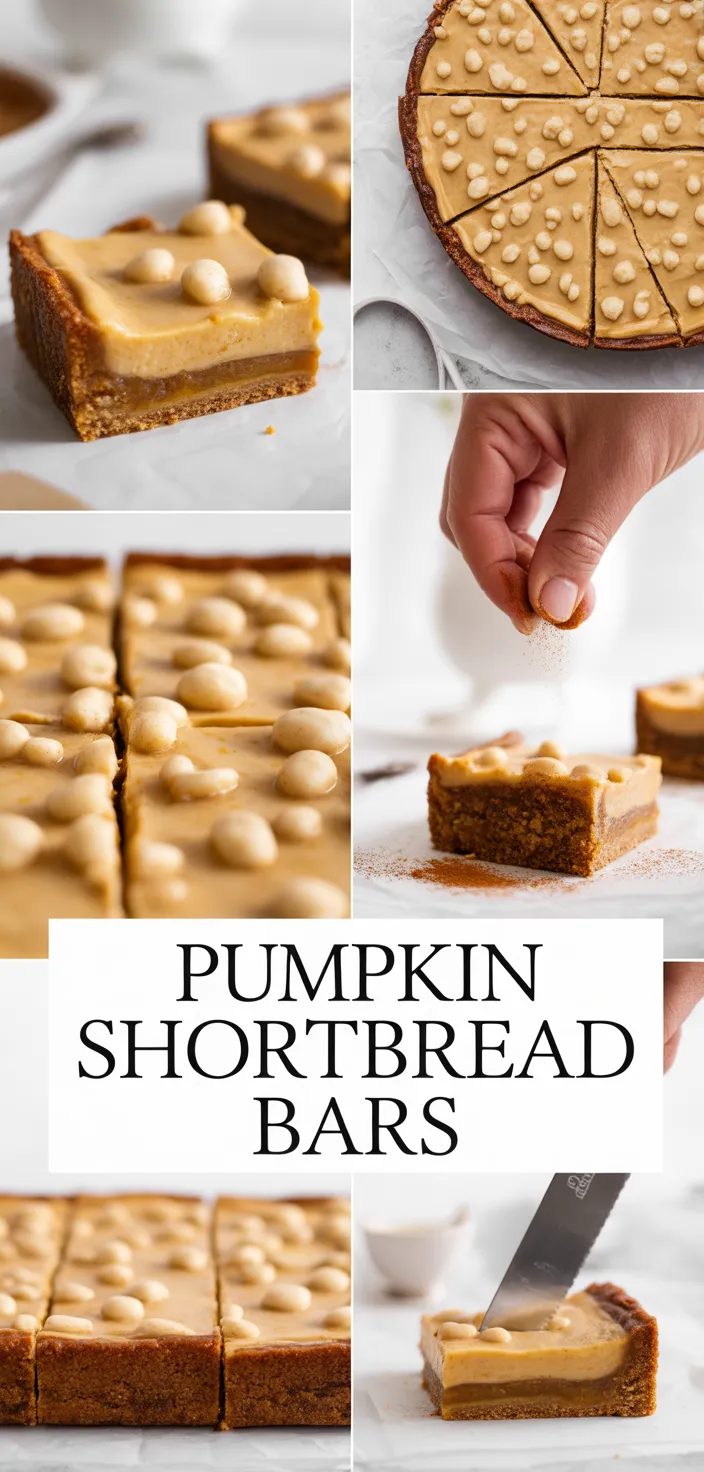 Pumpkin Pie Bars (with Shortbread Crust!) Recipe