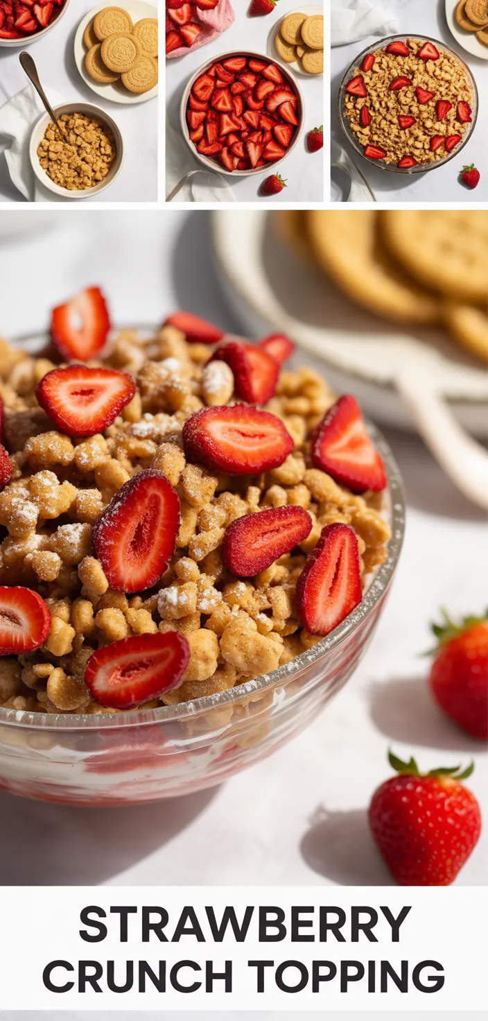 Strawberry Crunch Topping Recipe