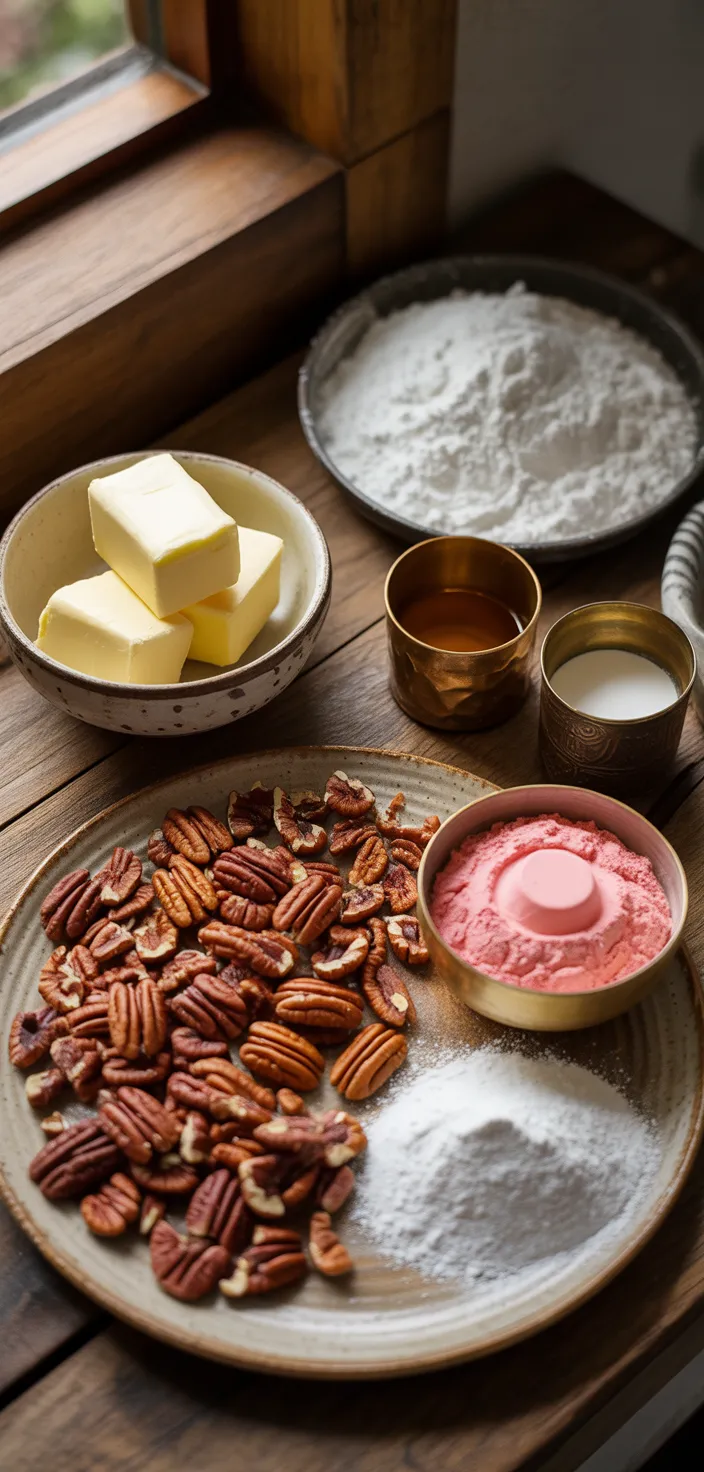 Ingredients photo for Mexican Pink Cookies Recipe