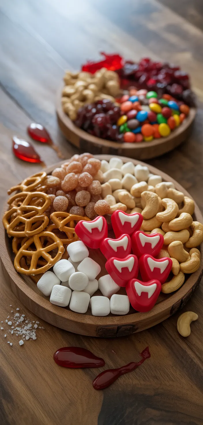 Ingredients photo for Vampire Bite Trail Mix Recipe