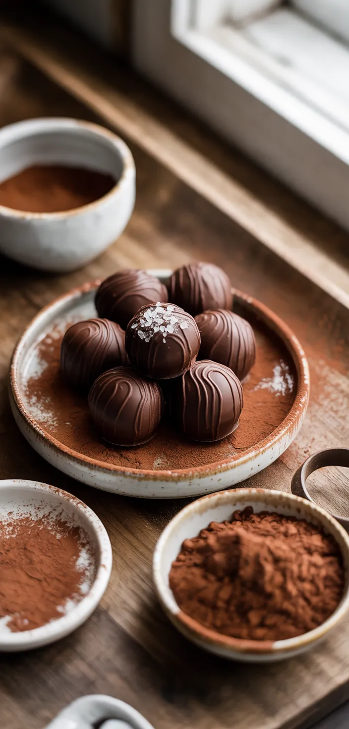 Ingredients photo for Vegan Coffee Truffles (Gluten Free, Dairy Free) Recipe