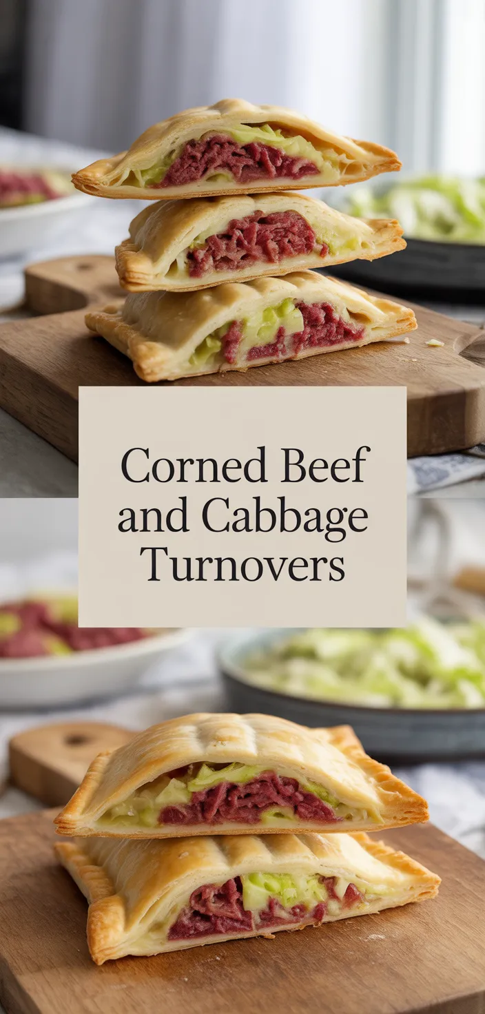 A photo of Corned Beef And Cabbage Turnovers Recipe