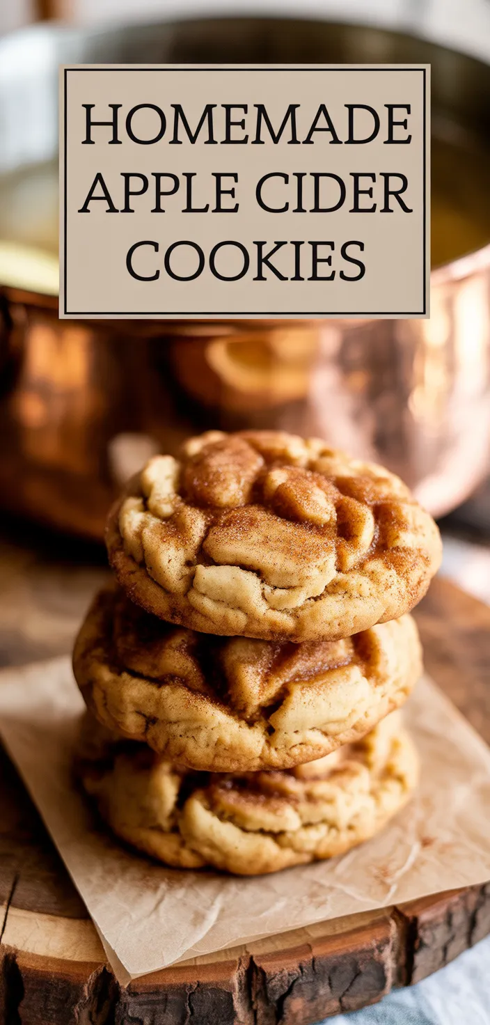A photo of Homemade Apple Cider Cookies Recipe