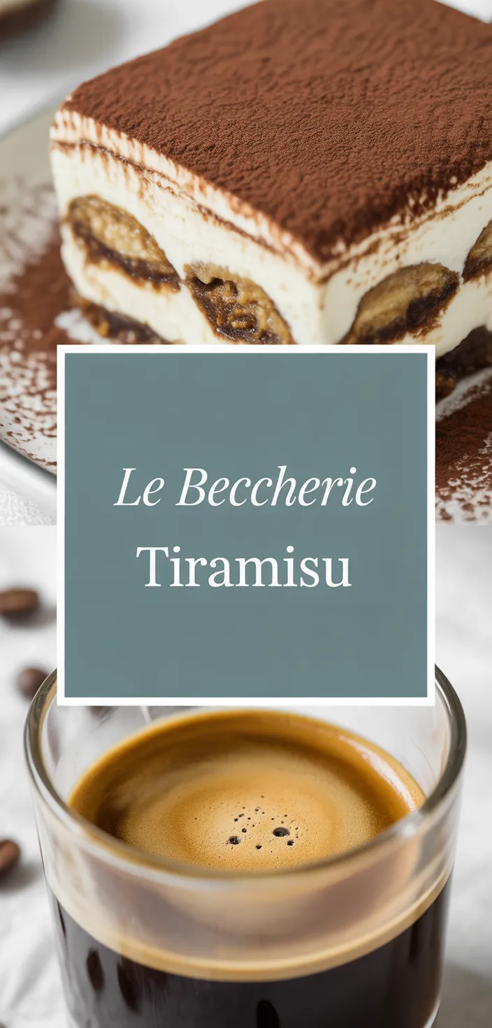 A photo of Original And Authentic Tiramisu Recipe (from Le Beccherie In Treviso