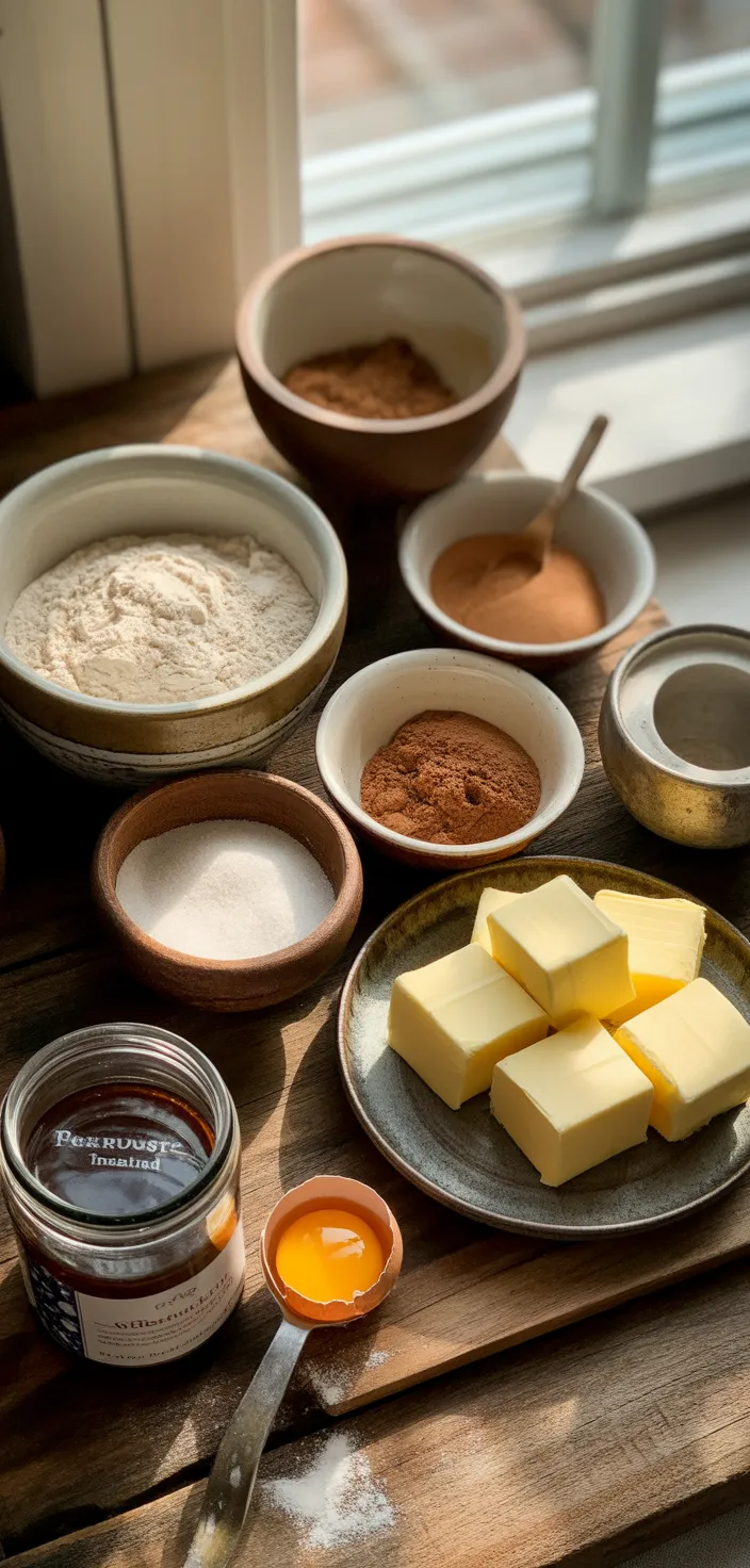 Ingredients photo for Gingerbread Cookies That Won't Spread Recipe