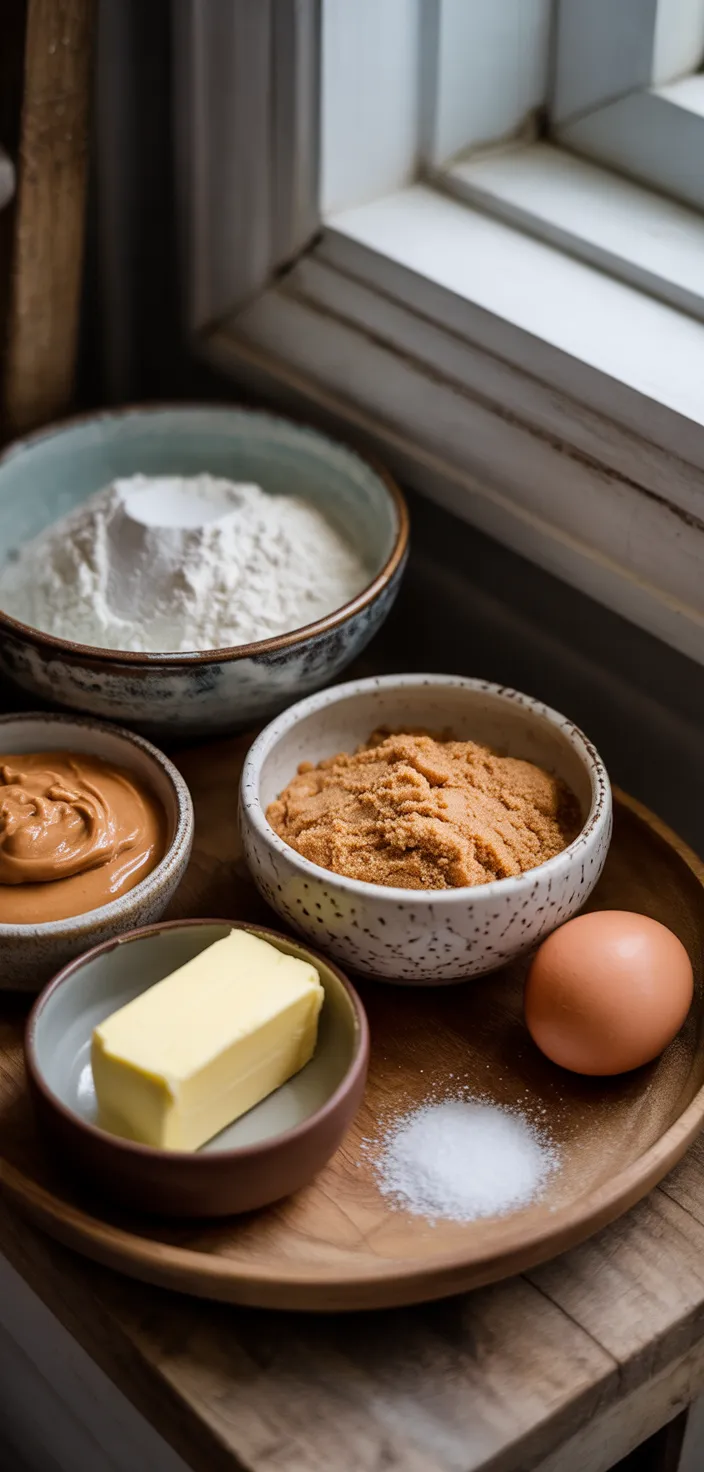 Ingredients photo for Homemade Nutter Butter Cookies Recipe